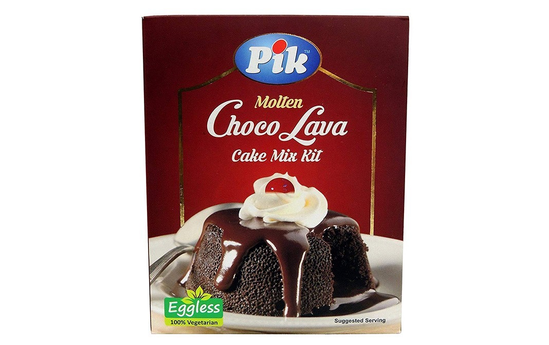 Pik Molten Choco Lava Cake Mix Kit   Box  255 grams
